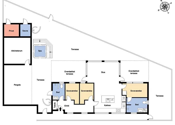 Vakantiehuis Uniquely Located Wooden By The Sea - Sj1 Harboør